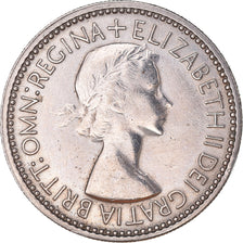 Coin, Great Britain, Elizabeth II, Shilling, 1953, VF(30-35), Copper-nickel