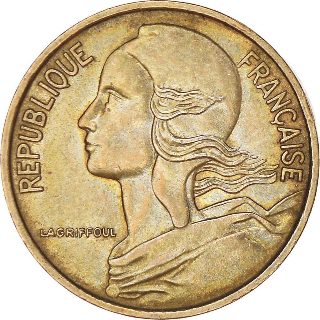 Moneta, Francia, Marianne, 5 Centimes, 1968, Paris, BB+, Alluminio-bronzo