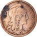 Moneda, Francia, Dupuis, 2 Centimes, 1914, Paris, BC+, Bronce, KM:841