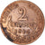 Munten, Frankrijk, Dupuis, 2 Centimes, 1914, Paris, FR+, Bronzen, KM:841