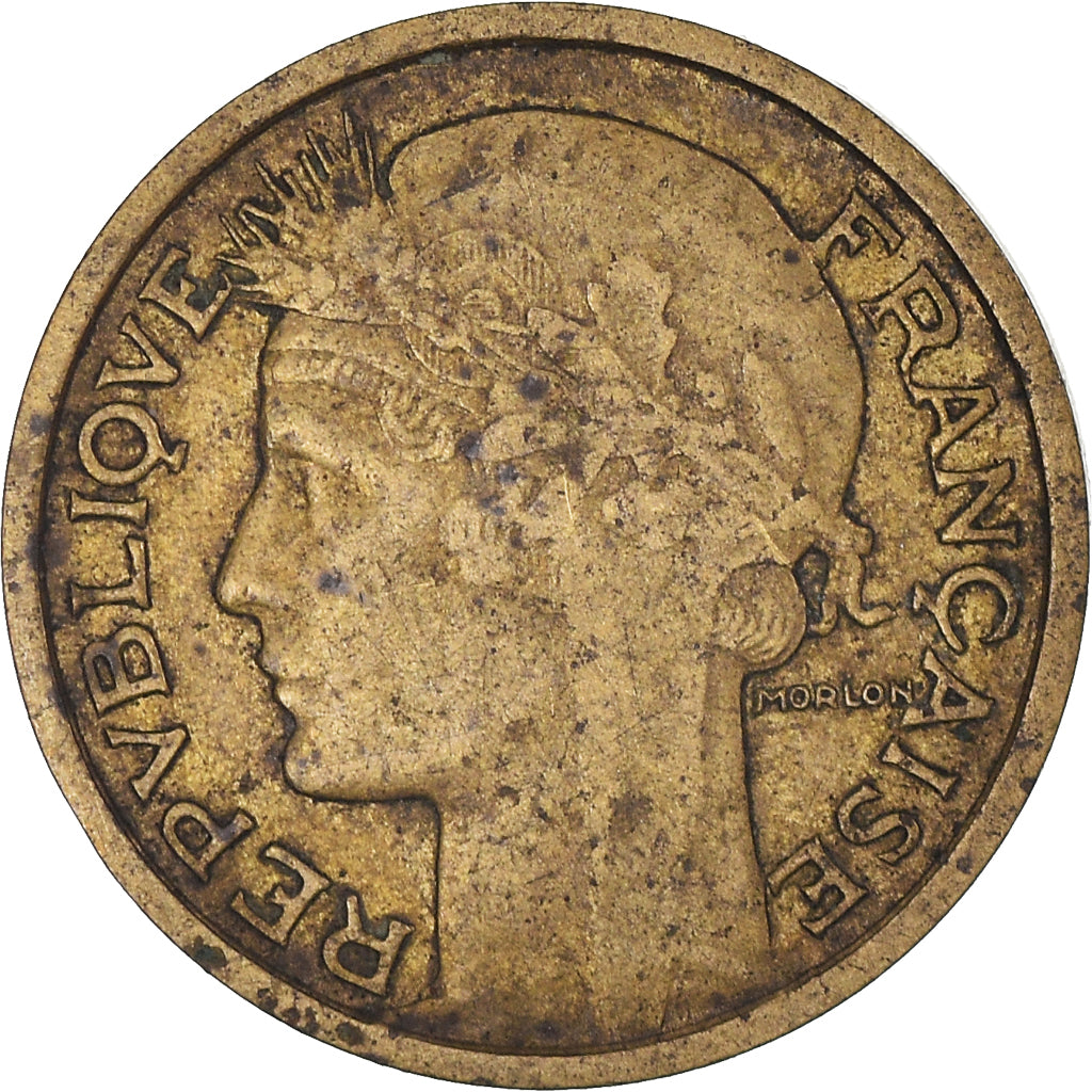 Monnaie, France, Morlon, 50 Centimes, 1938, Paris, TB, Bronze-Aluminium