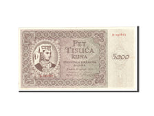 Croatia, 5000 Kuna, 1943, KM:14A, 1943-07-15, AU(50-53)