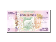 Banknote, Cook Islands, 3 Dollars, 1987, Undated, KM:3a, UNC(65-70)