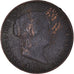 Coin, Spain, Isabel II, 25 Centimos, 1859, Segovia, VF(30-35), Copper, KM:615.2