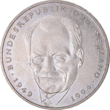 Moneda, ALEMANIA - REPÚBLICA FEDERAL, 2 Mark, 1994, Munich, MBC, Cobre -