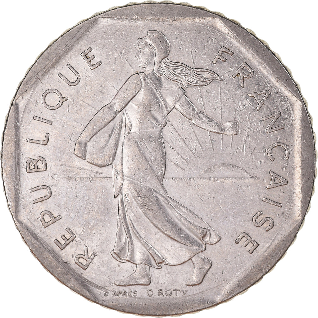 Coin, France, 2 Francs, 1982, Paris, VF(30-35), Nickel, KM:P735, Gadoury:547