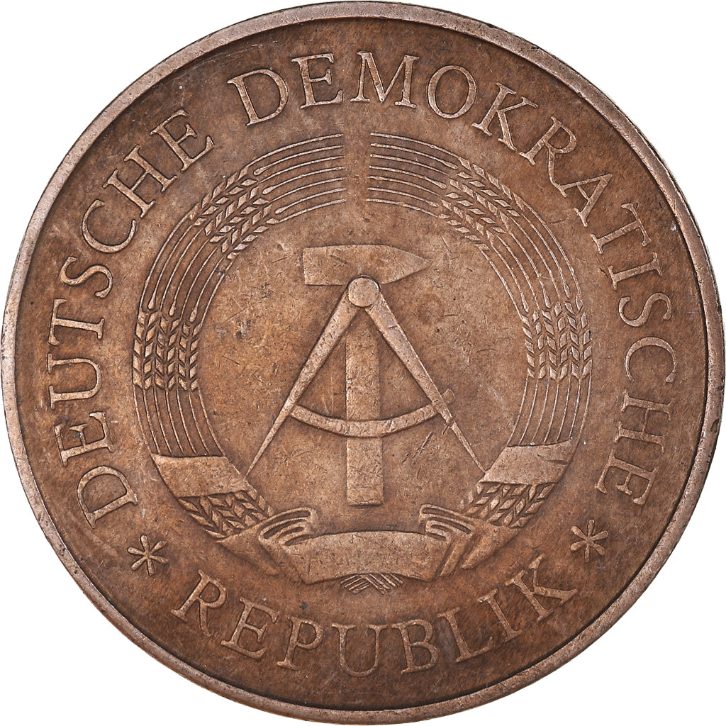 Coin, GERMAN-DEMOCRATIC REPUBLIC, 5 Mark, 1969, AU(50-53), Nickel-Bronze
