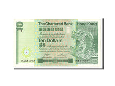 Banknot, Hong Kong, 10 Dollars, 1981, 1981-01-01, KM:77b, EF(40-45)