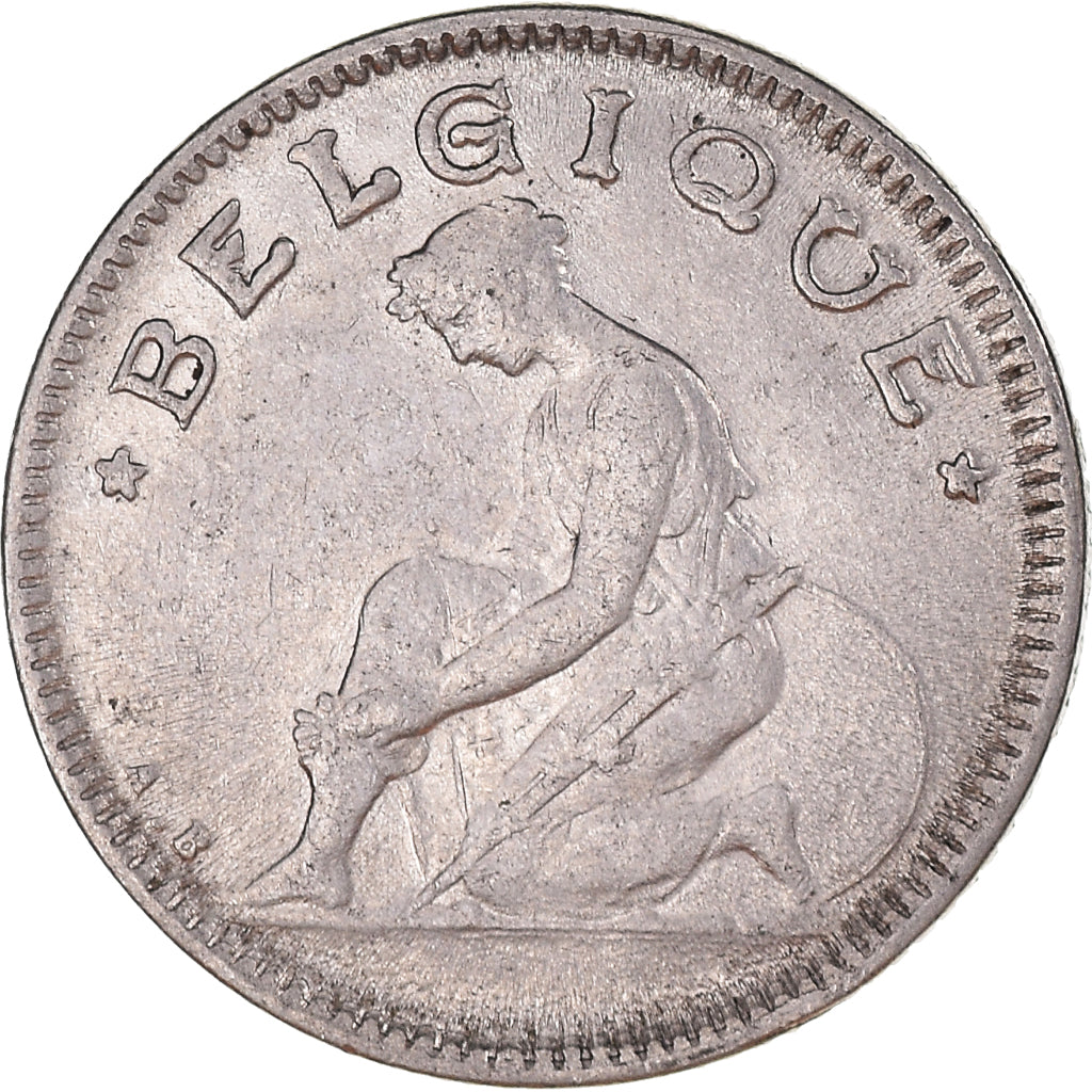 Moneta, Belgia, 50 Centimes, 1932, EF(40-45), Nikiel, KM:87