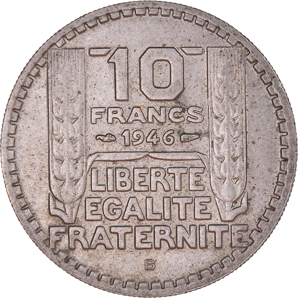 Münze, Frankreich, Turin, 10 Francs, 1946, Beaumont - Le Roger, SS