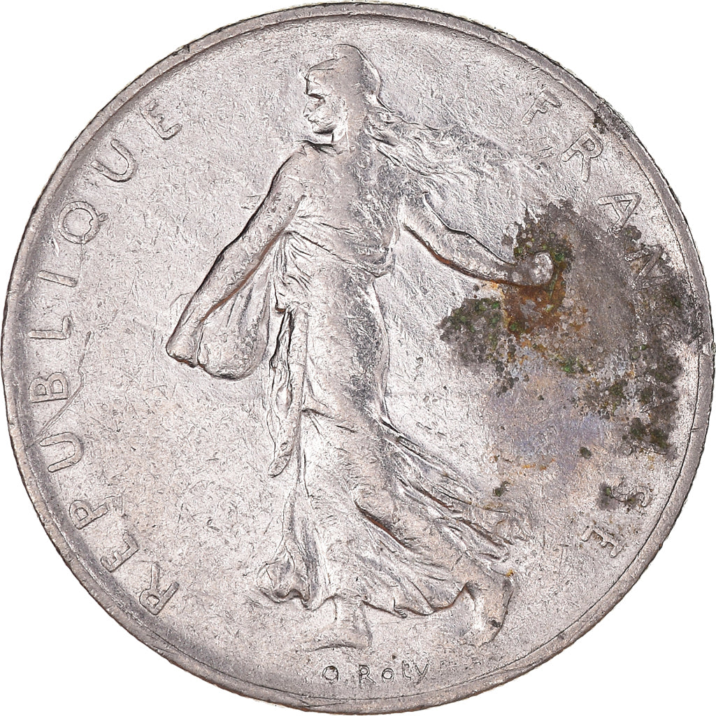 Münze, Frankreich, Semeuse, Franc, 1960, Paris, S, Nickel, KM:925.2