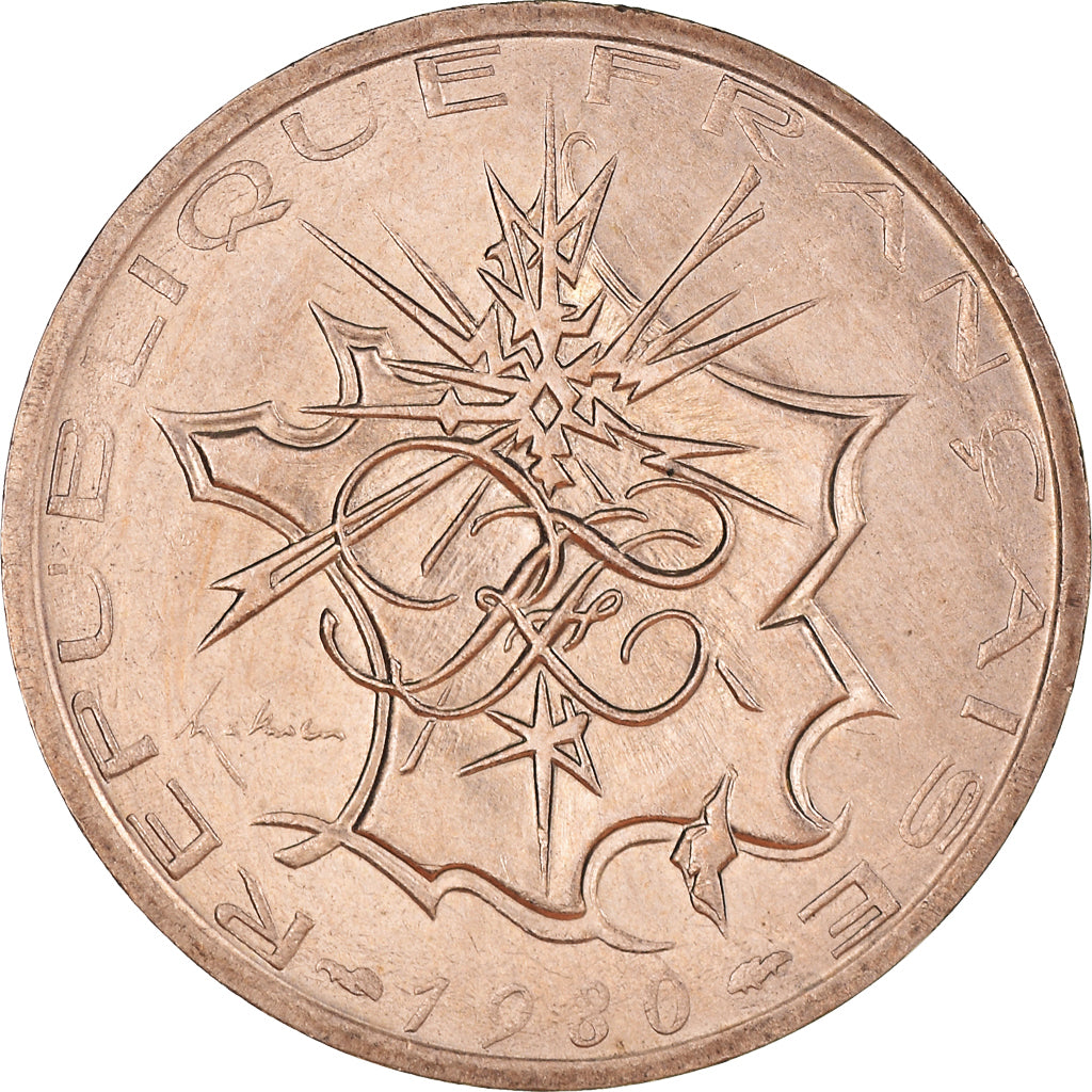 Monnaie, France, Mathieu, 10 Francs, 1980, Paris, Tranche A, TTB+