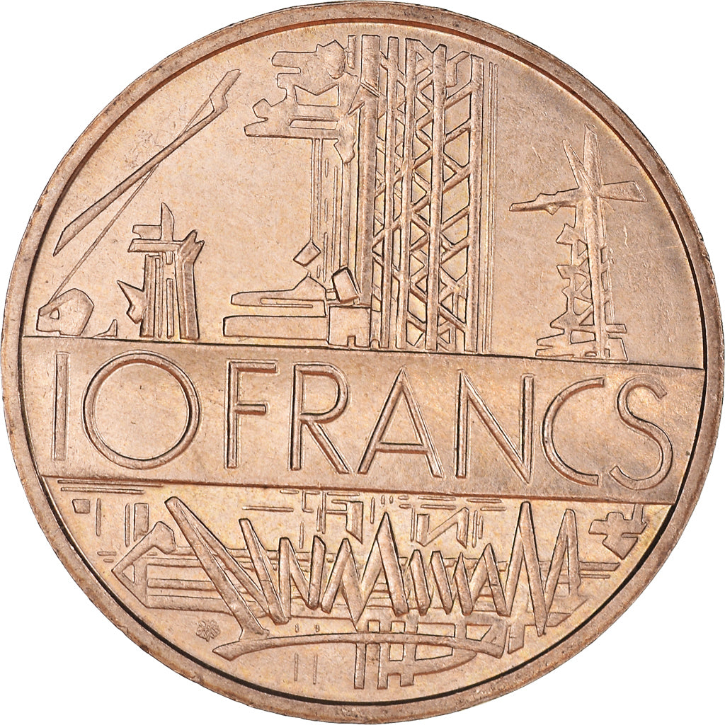 Monnaie, France, Mathieu, 10 Francs, 1980, Paris, Tranche A, TTB+