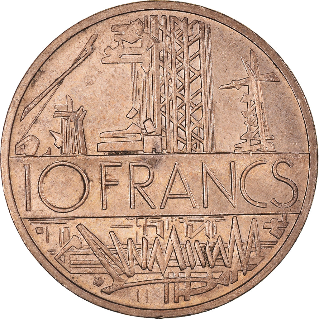 Münze, Frankreich, Mathieu, 10 Francs, 1984, Paris, Tranche A, SS