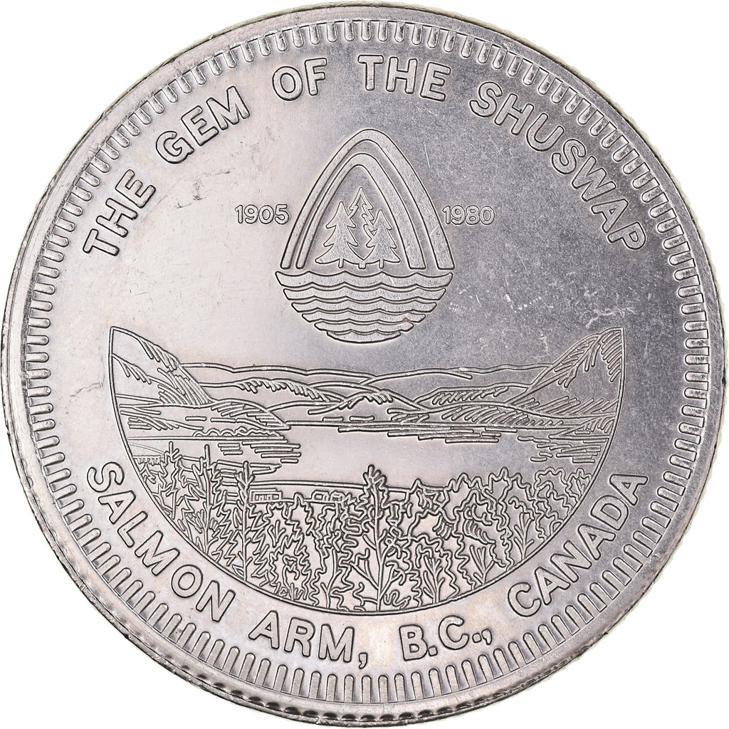 Canada, Token, 1980, Canada  - Salmon Arm, British Columbia - Local Dollar