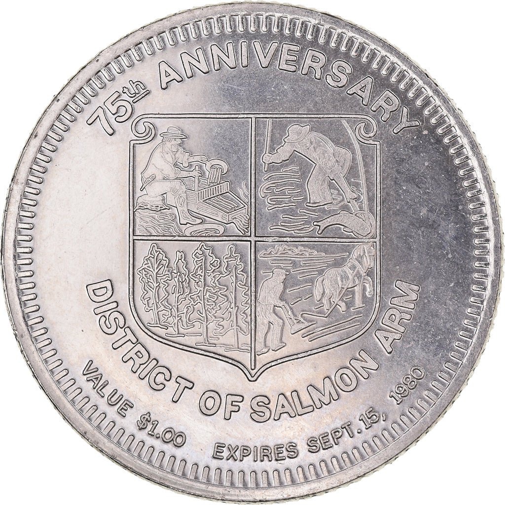 Canada, Token, 1980, Canada  - Salmon Arm, British Columbia - Local Dollar