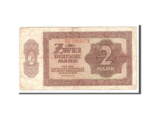 Germany - Democratic Republic, 2 Deutsche Mark, 1948, KM:10b, Undated, VF(20-25)