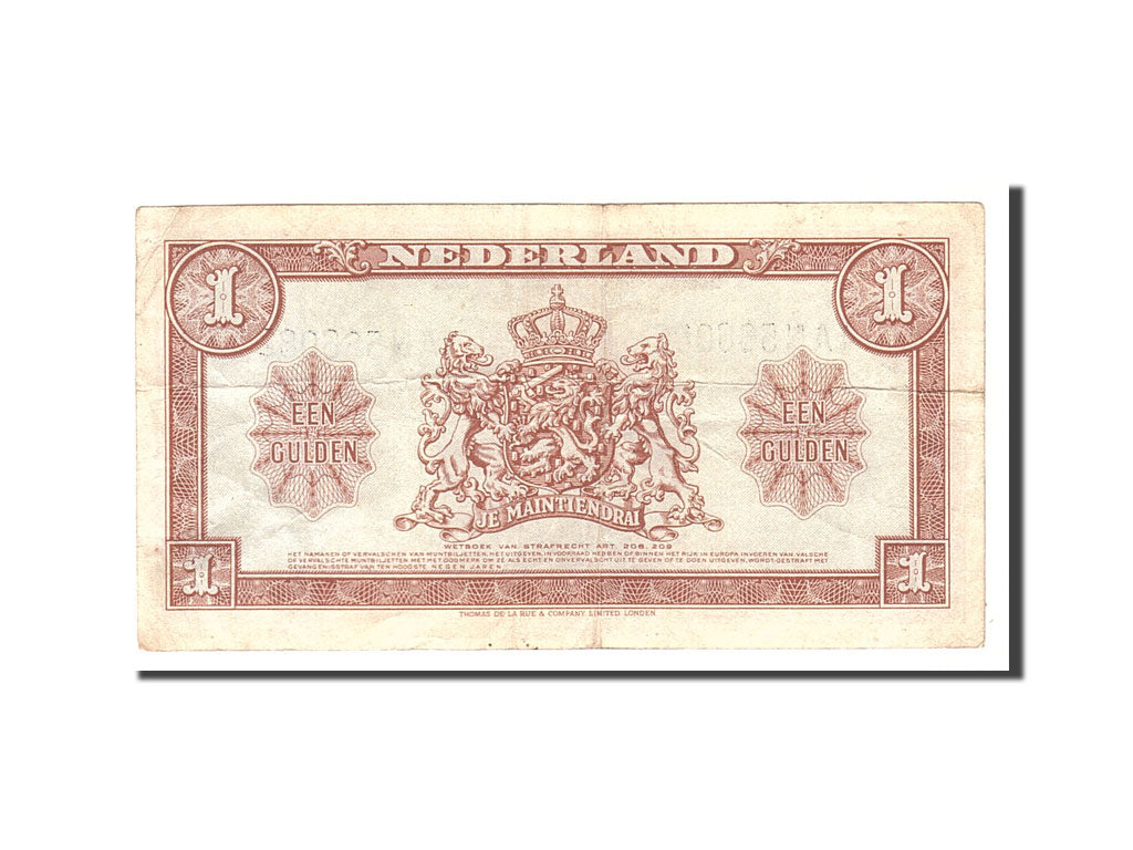 Netherlands, 1 Gulden, 1945, KM:70, 1945-05-18, EF(40-45)