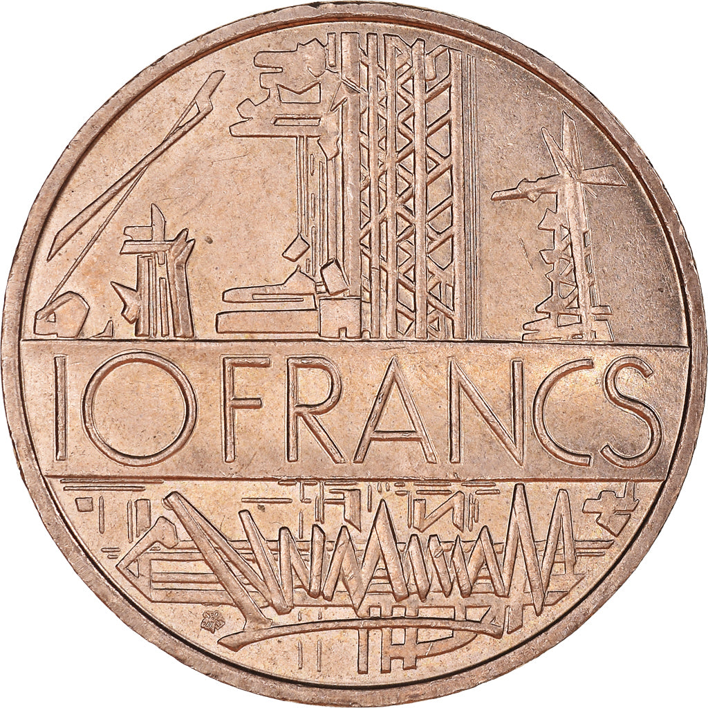 Münze, Frankreich, Mathieu, 10 Francs, 1987, Paris, Tranche B, SS