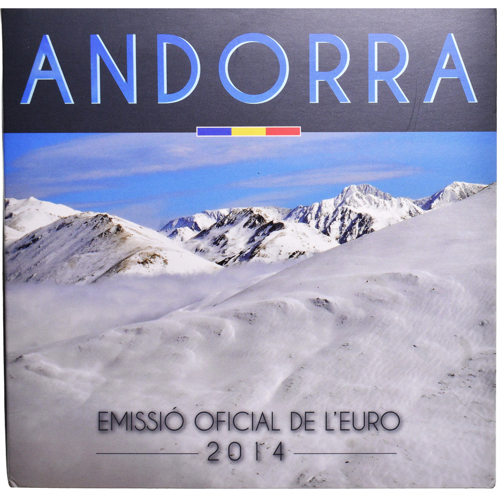 Andorra, Set, 2014, Set 8 Monnaies euro BU., FDC, N.C.