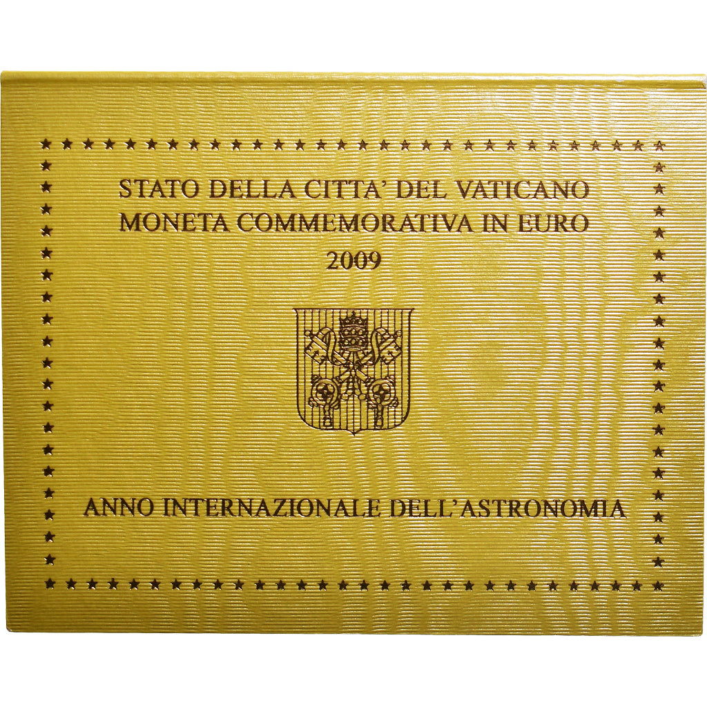 Vatican, 2 Euro, 2009, Année internationale de l'Astronomie, MS(65-70)