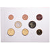 Monaco, Set, 2009, Série de 8 pièces Euro.BU, MS(65-70)