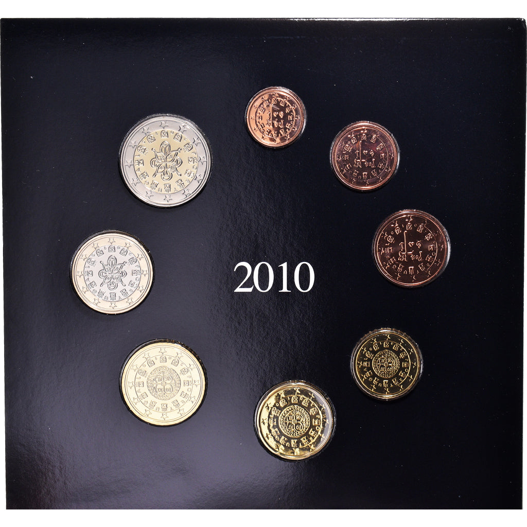 Portugal, Euro-Set, 2010, BU, MS(65-70), ND