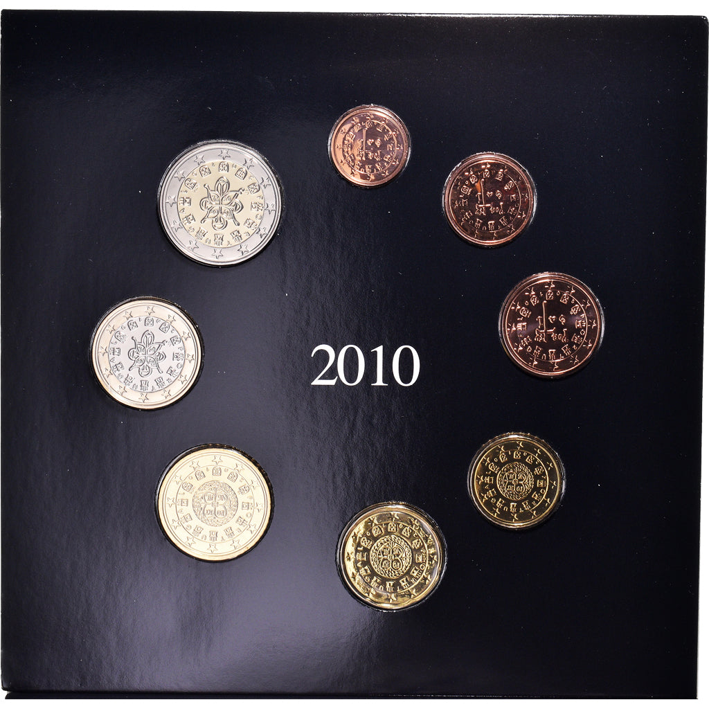 Portugal, Euro-Set, 2010, BU, MS(65-70), ND