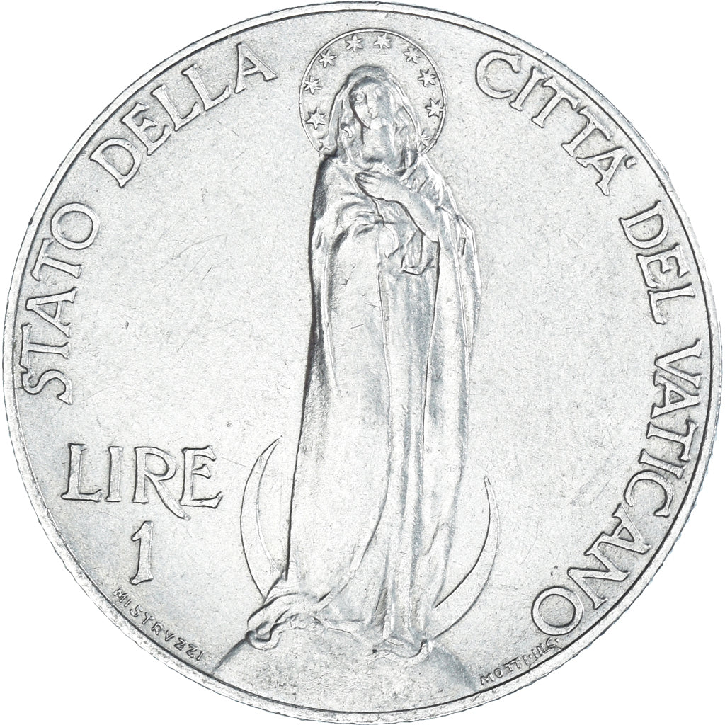Monnaie, Cité du Vatican, Pius XI, Lira, 1931, TTB+, Nickel, KM:5
