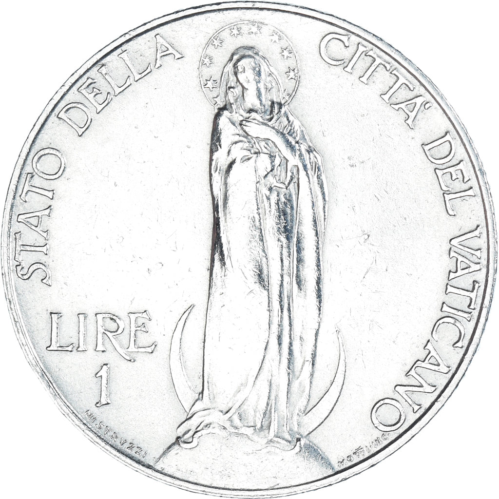 Moneda, CIUDAD DEL VATICANO, Pius XI, Lira, 1936, Roma, MBC, Níquel, KM:5
