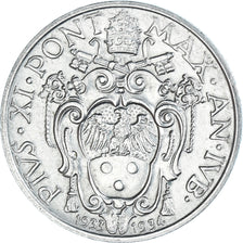 Monnaie, Cité du Vatican, Pius XI, 20 Centesimi, 1933-1934, Roma, TTB, Nickel