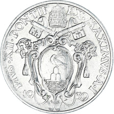 Monnaie, Cité du Vatican, Pius XII, 20 Centesimi, 1939, Roma, SPL, Nickel