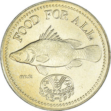 Coin, Uganda, 200 Shillings, 1995, 50 Years - FAO.Food For All., MS(63)