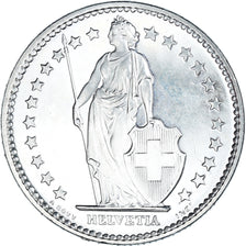 Coin, Switzerland, 2 Francs, 1976, Bern, BE, MS(63), Copper-nickel, KM:21a.1
