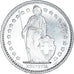 Coin, Switzerland, 2 Francs, 1976, Bern, BE, MS(63), Copper-nickel, KM:21a.1