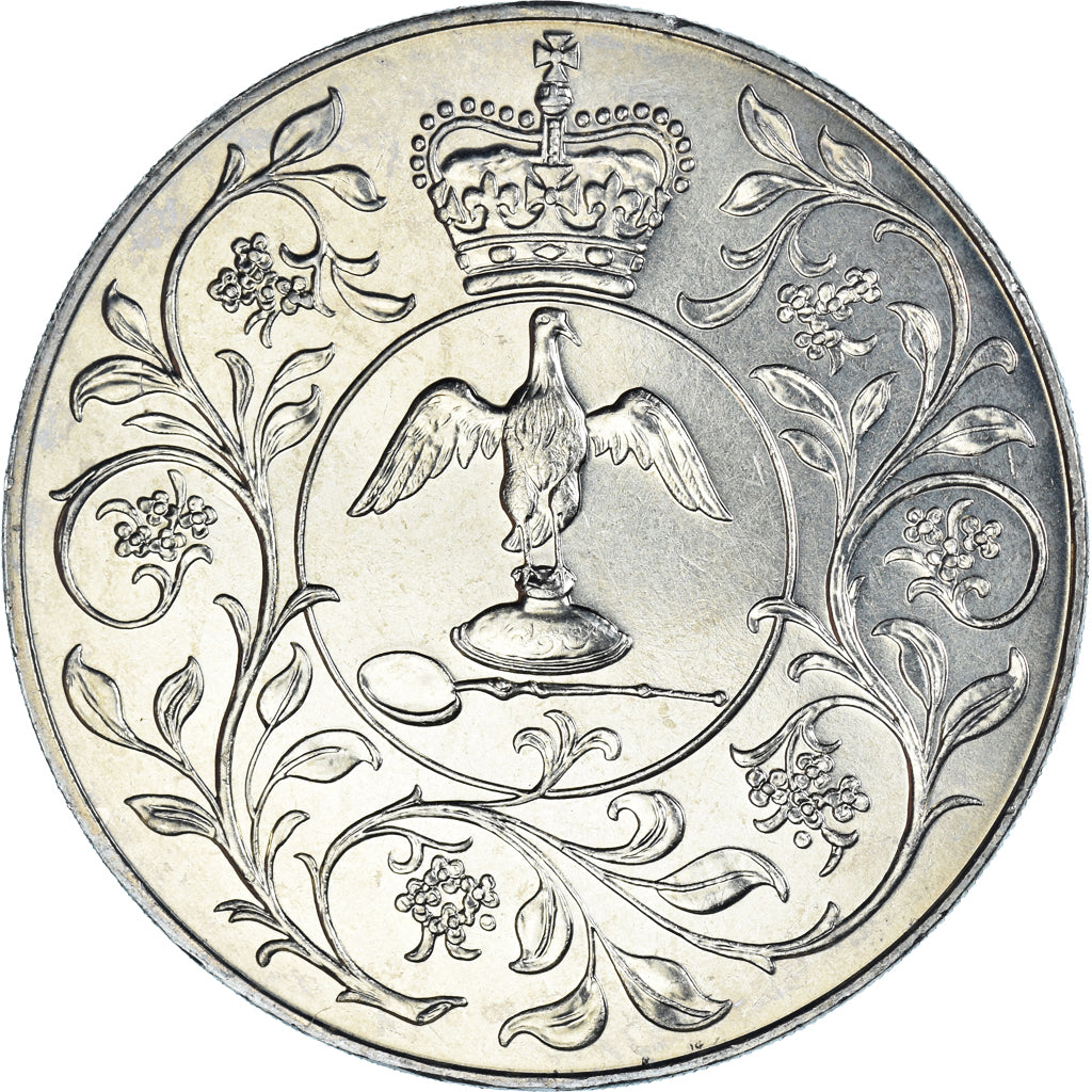 Münze, Großbritannien, Elizabeth II, 25 New Pence, 1977, British Royal Mint