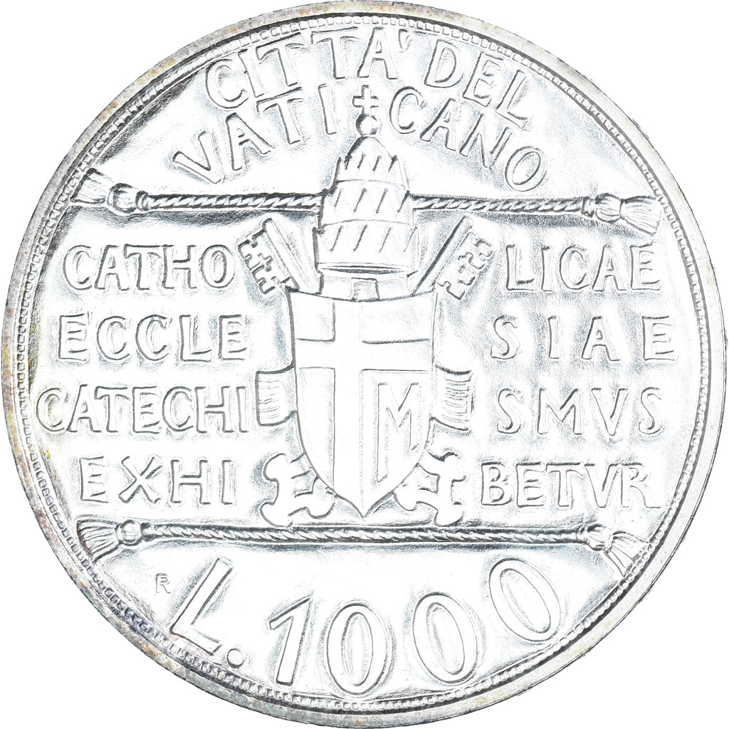 Coin, VATICAN CITY, John Paul II, 1000 Lire, 1993, FDC, MS(65-70), Silver