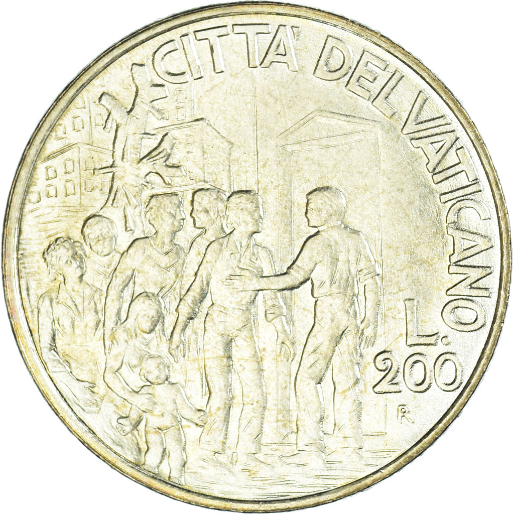 Moneta, CITTÀ DEL VATICANO, John Paul II, 200 Lire, 1994, FDC, FDC