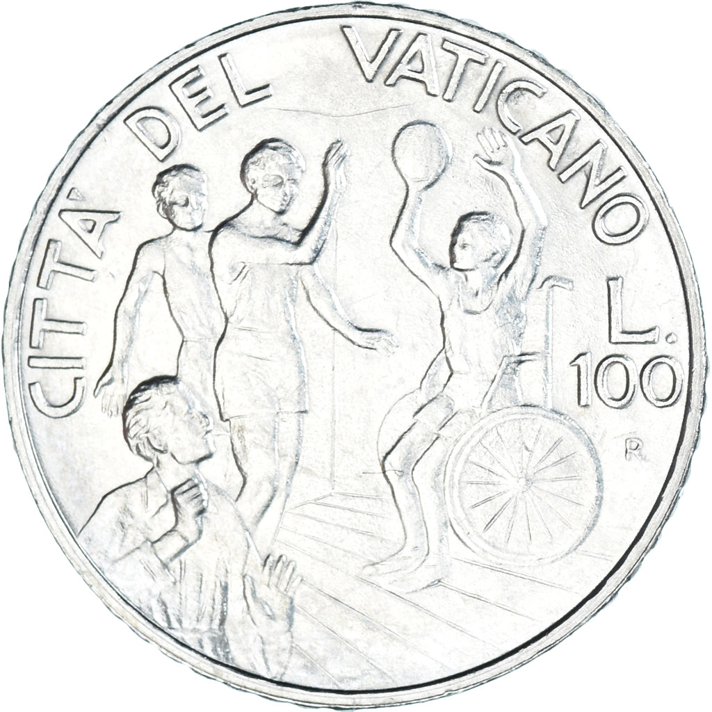 Coin, VATICAN CITY, John Paul II, 100 Lire, 1994, Roma, FDC, MS(65-70)