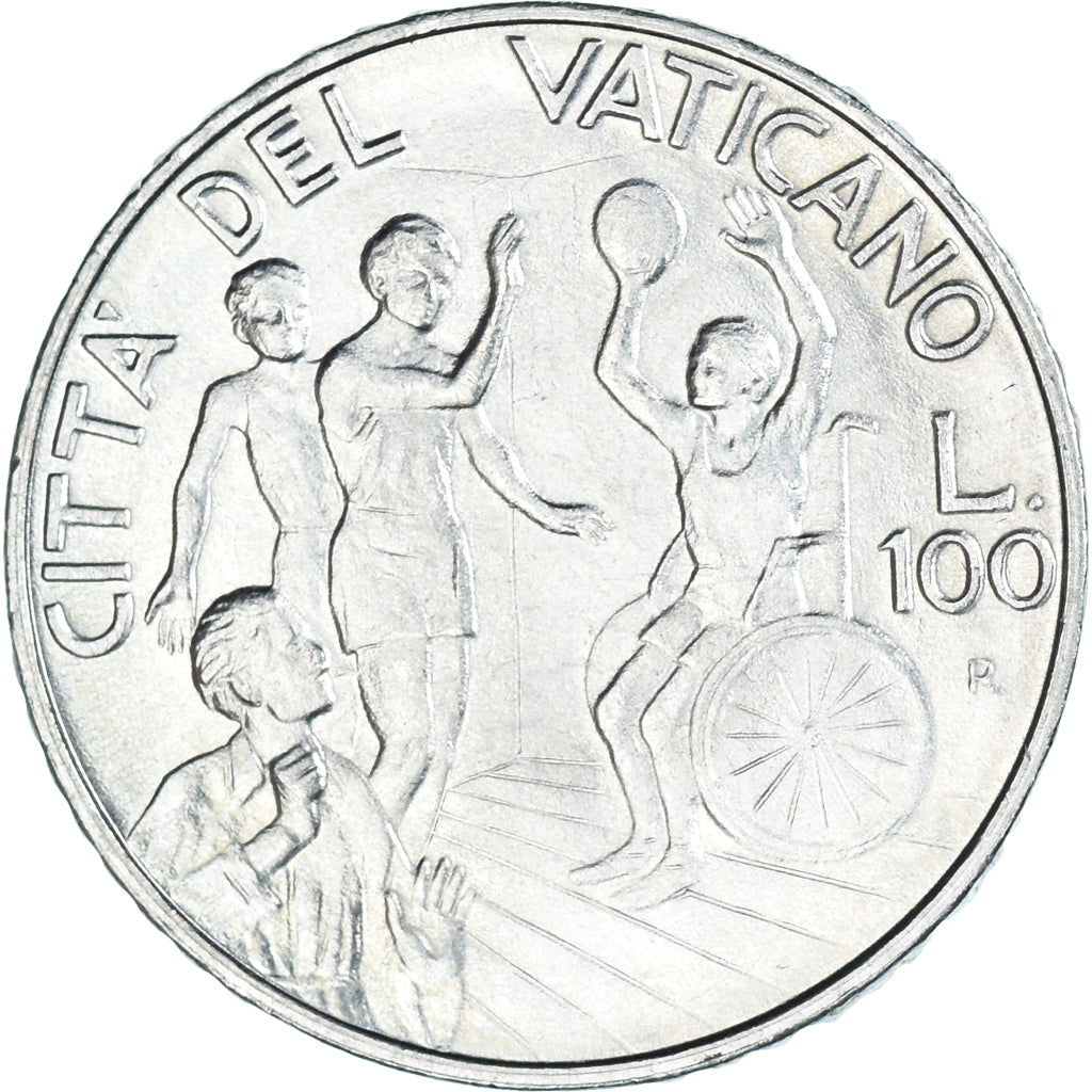 Coin, VATICAN CITY, John Paul II, 100 Lire, 1994, Roma, FDC, MS(65-70)