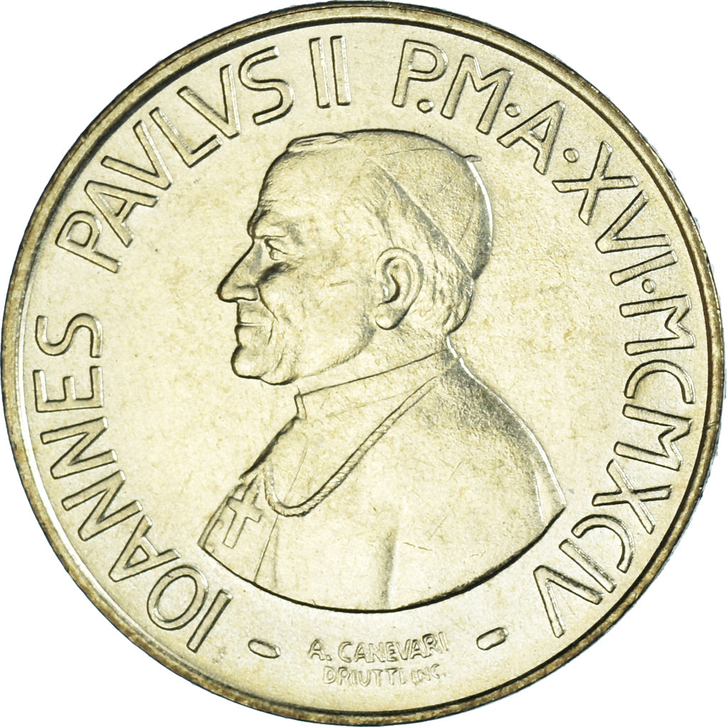 Monnaie, Cité du Vatican, John Paul II, 20 Lire, 1994, FDC, FDC