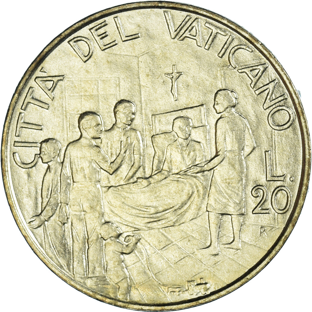 Monnaie, Cité du Vatican, John Paul II, 20 Lire, 1994, FDC, FDC