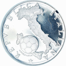 Coin, Italy, 500 Lire, 1986, Mondial FIFA de Mexico.BE, MS(65-70), Silver
