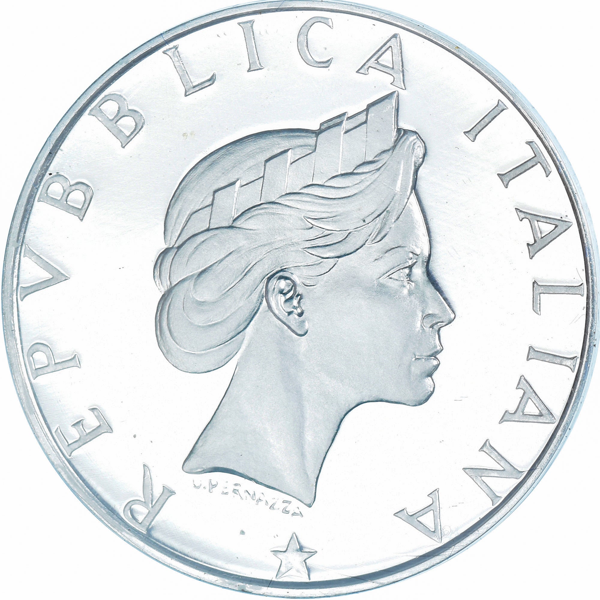 Monnaie, Italie, 500 Lire, 1986, Année de la paix.BE, FDC, Argent, KM:120