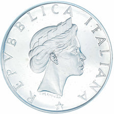 Coin, Italy, 500 Lire, 1986, Année de la paix.BE, MS(65-70), Silver, KM:120