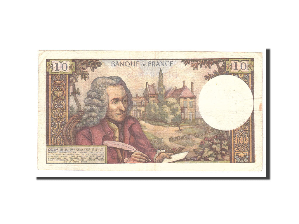 Billete, Francia, 10 Francs, 1965, 1965-02-04, MBC, Fayette:62.13, KM:147a