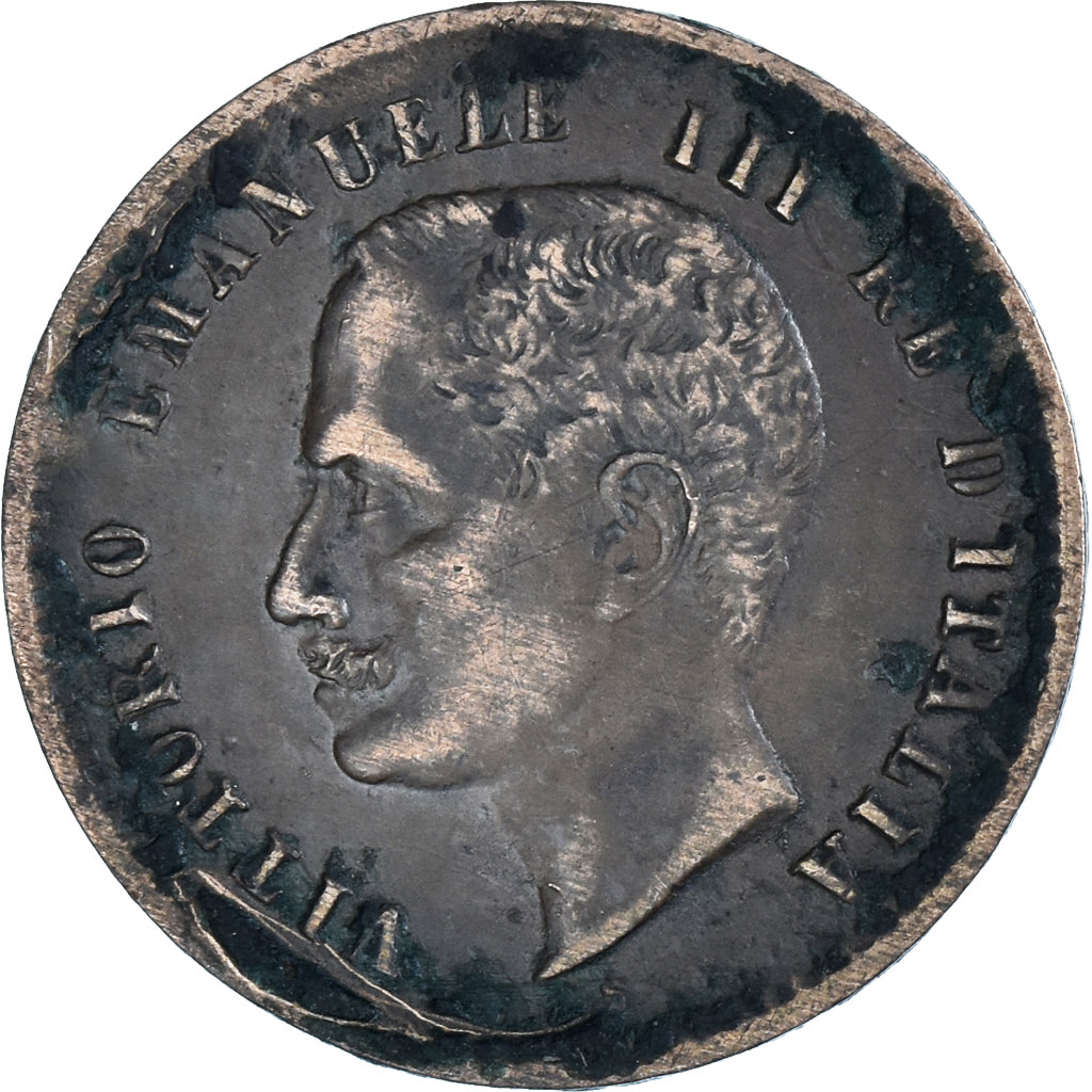 Coin, Italy, Vittorio Emanuele III, 2 Centesimi, 1906, Rome, VF(20-25), Bronze
