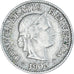 Munten, Zwitserland, 5 Rappen, 1908, Bern, FR, Cupro-nikkel, KM:26