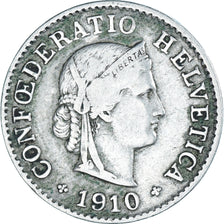 Monnaie, Suisse, 5 Rappen, 1910, Bern, TB, Cupro-nickel, KM:26