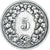 Munten, Zwitserland, 5 Rappen, 1910, Bern, FR, Cupro-nikkel, KM:26